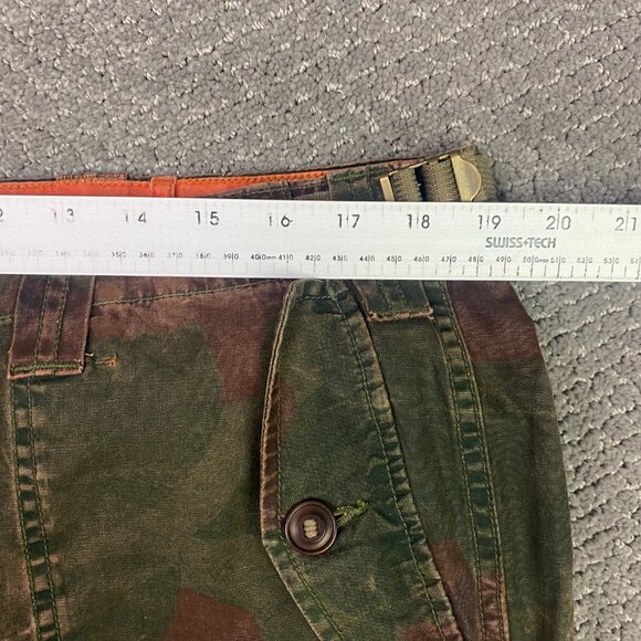 Polo Ralph Lauren Reversible Orange Camo Cargo Pants Mens 35 x 30 Measures 37x29 - Picture 12 of 16